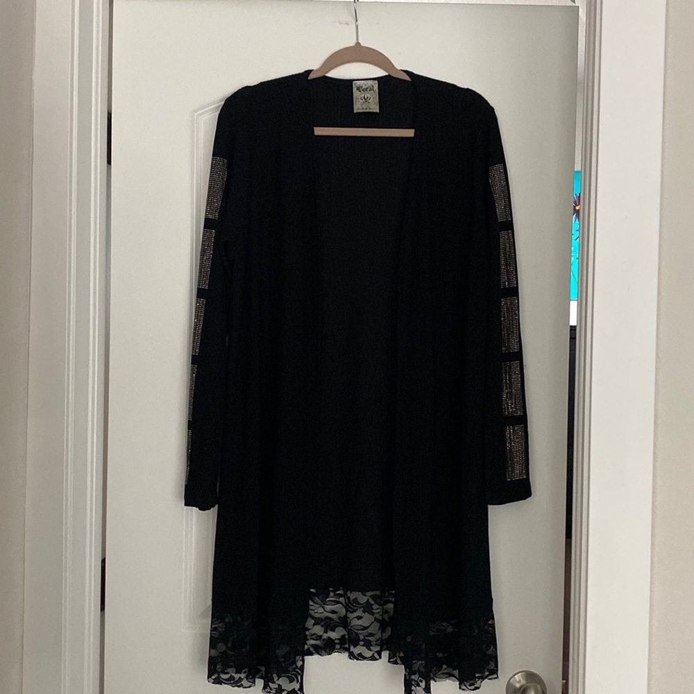 Amazing Vocal black sweater, never worn!